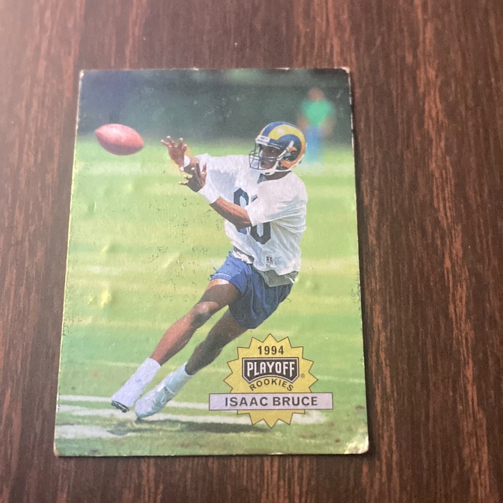 Isaac Bruce Football Card